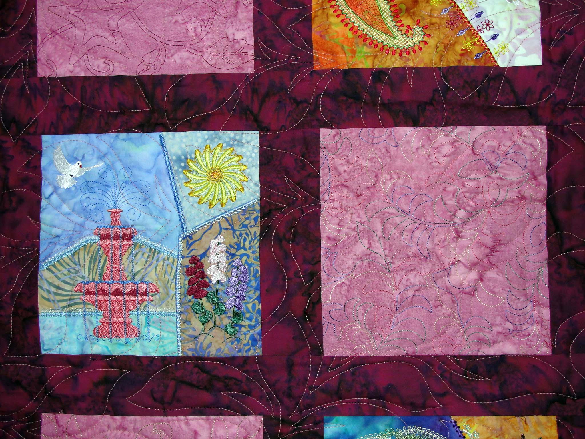  - carolFCrazy Patch Quilt 4